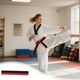thumbnail image 1 of Karate Taekwondo Dojo Judo Belt Double Needle Eight Thread Handmade Baotou Double Layer Cottons Felts Inner Core Belt, 1 of 6