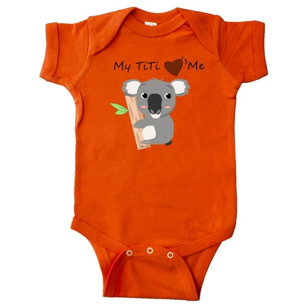 

Inktastic Koala (titi loves me) Gift Baby Boy or Baby Girl Bodysuit