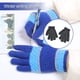 thumbnail image 4 of Sonducket 1 par de guantes para niños Exquisitos guantes para mantener el calor para niños Práctico accesorio de ropa simple con color sólido para ropa guantes y mitones Negro Sonducket AP009501-01B, 4 of 6