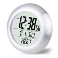 thumbnail image 5 of Reloj De Aleación De Aluminio Con Soporte De Succión Para Baño Con Termómetro Moyic HA015894-00, 5 of 5