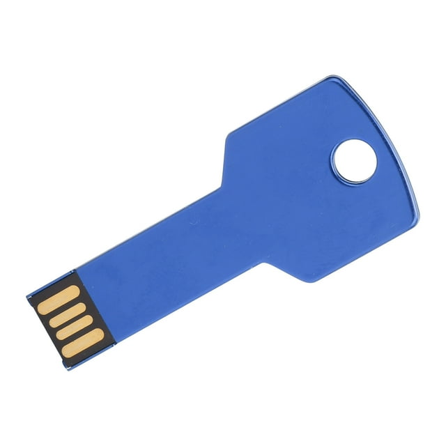 Disque en U, Disque en U Durable Plug and Play avec Bleu pour Voitures Ordinateurs 8 Go,16 Go,32 Go,64 Go