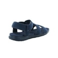thumbnail image 3 of Fitflop Mens Trey Back Strap Sandal Shoes, Midnight Navy, US 13, 3 of 3