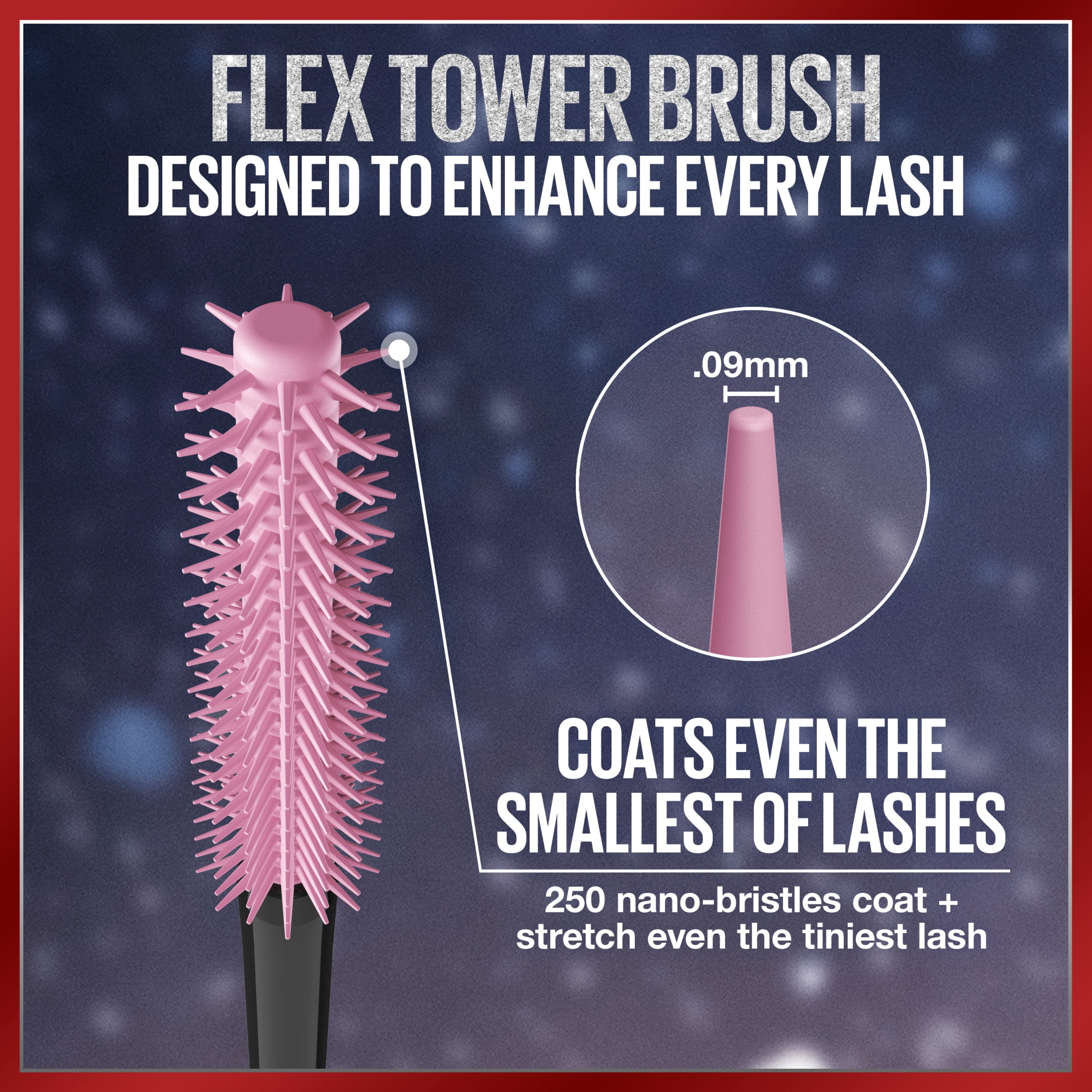 Maybelline LS Sky High Mascara Silver Chrome, 0.25 fl oz