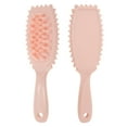 thumbnail image 4 of Unique Bargains 1 Pc Wave Edge Hair Shampoo Brush for Head Massage 8.86"x2.83"x1.3" Light Pink, 4 of 6