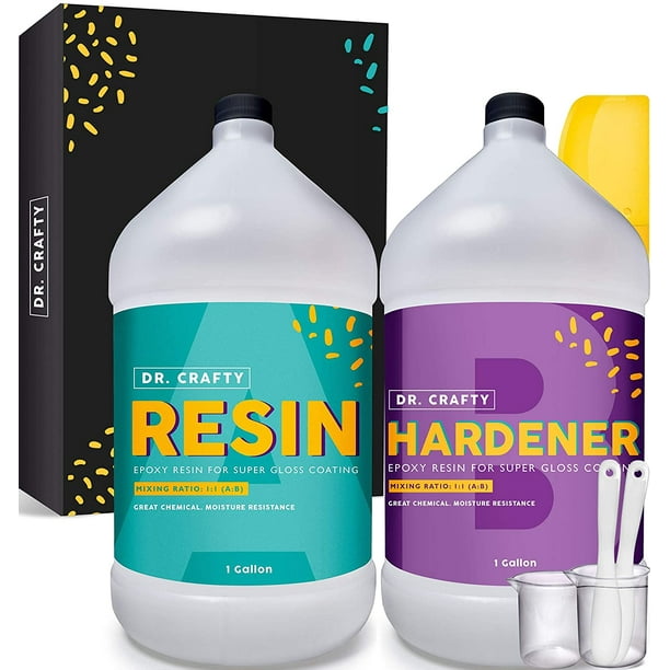 Dr Crafty Epoxy Resin Crystal Clear Art Resin Epoxy Resin Kit
