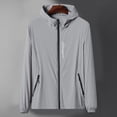 thumbnail image 1 of MKLEKYY Suit Jacket Mens Ice Silk Breathable Coat Thin Sun Protective Jacket, 1 of 3