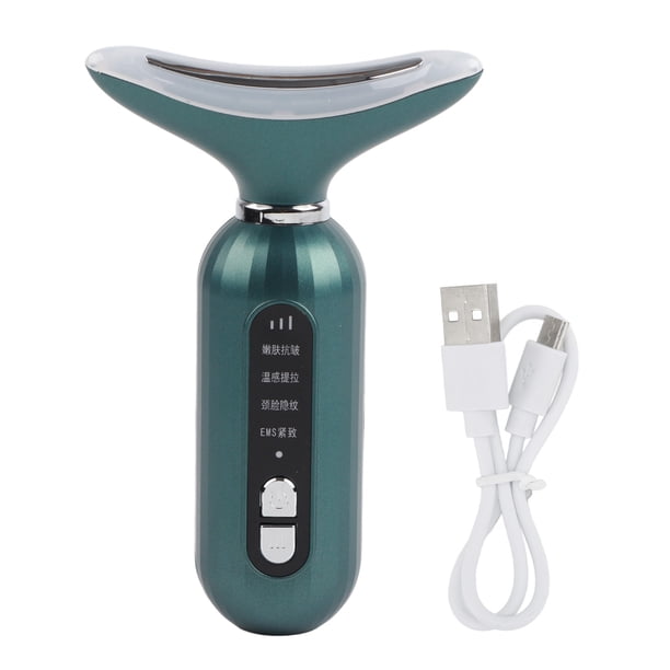 Masajeador de elevación de cuello, Masajeador de elevación de cuello Instrumento de belleza de cuello caliente Dispositivo de masaje de cuello facial Rendimiento finamente sintonizado