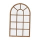 thumbnail image 4 of Espejo de pared con ventana arqueada, decoración de pared, espejo con arco de ventana moderno, espejo decorativo de pared para tocador, sala de estar Marrón, 4 of 9