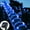 Blue, variant on 8 Modes Solar Rope Hose Lights LED String Lights for Garden Outdoor Street Wedding Christmas Patio Porch Pool Tree Decoration