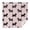 Scottish Terrier, variant on White Dog Paw Footprint Square Tablecloth,Waterproof Square Table Cover,Wipeable Spillproof Washable Table Cover for Home Kitchen Party Decor 42"X42"(107x107cm)