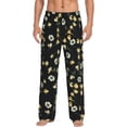 thumbnail image 1 of Fotbe Daisy Pantalones de Pijama para Hombre, Pantalones de Dormir, Pantalones de Casa con Cintura Ajustable y Bolsillos-XX-Large, 1 of 6