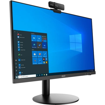 MSI - PRO AP241 11M 23.8" All-In-One - Intel Core i3 - 8 GB Memory - 250 GB SSD - Black