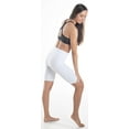 thumbnail image 6 of LMB Biker Shorts for Women Extra Soft Fabric - (XS - S) White, 6 of 6