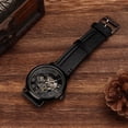 thumbnail image 1 of Watch  Fashionable Wrist Watch Mechanical Semi Automatic Hollow Pattern Men's Watch, 1 of 7