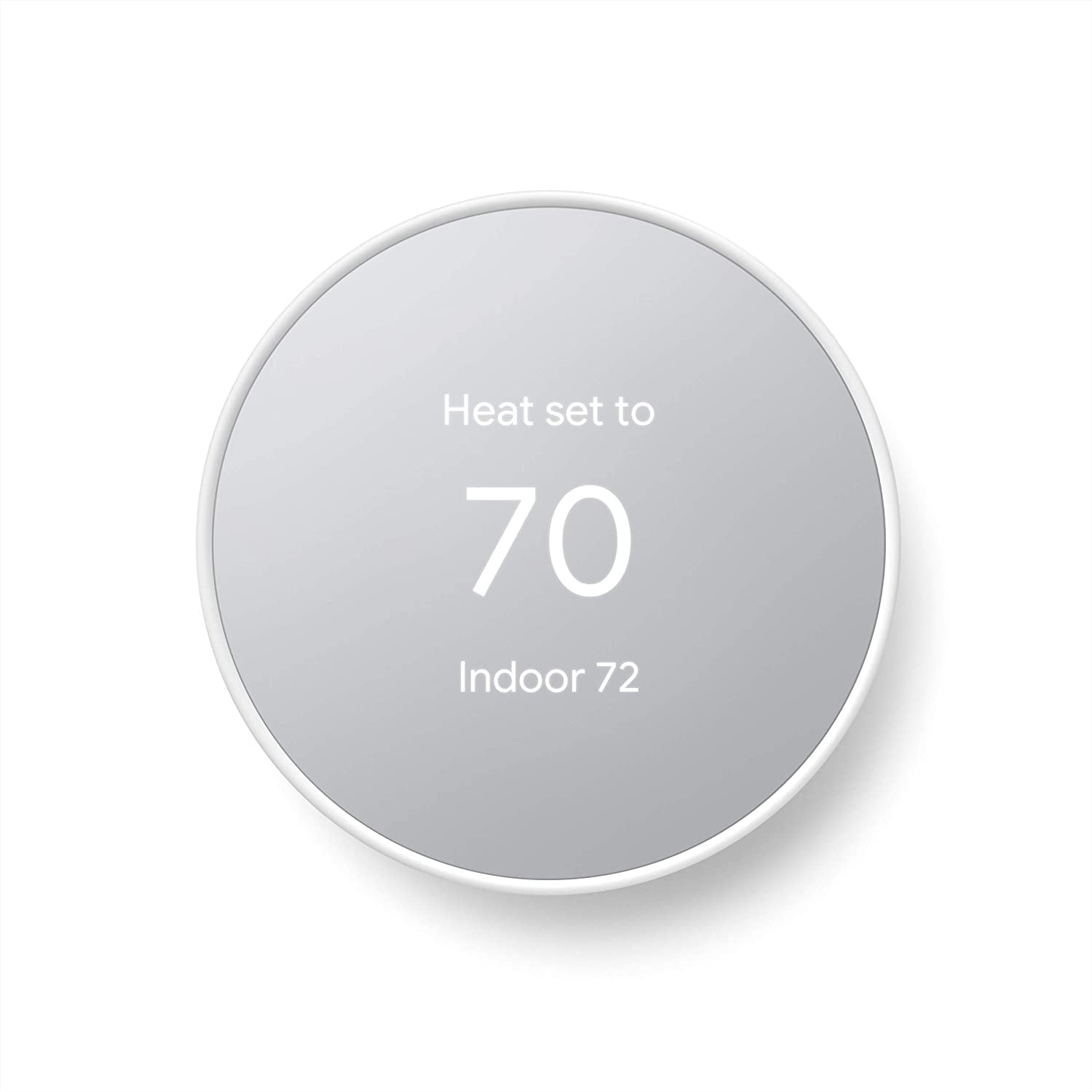 Google Nest Thermostat Smart Thermostat For Home Programmable Wifi Thermostat Snow Walmart Com Walmart Com