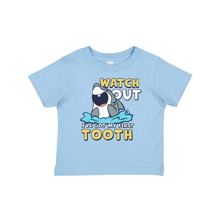 

Inktastic Watch out I ve Got My First Tooth Gift Baby Boy or Baby Girl T-Shirt