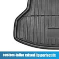 thumbnail image 7 of Unique Bargains Black Rear Trunk Boot Liner Cargo Mat Floor Tray for Honda Civic Plastic, 7 of 7