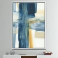 thumbnail image 2 of Designart ' Indigo Panel VI ' Glam Modern Framed Canvas, 2 of 3