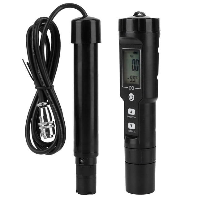 Dissolved Digital Dissolved Oxygen Meter Detector Water Quality Tester With Temperature Detection