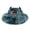 Blue, variant on PureCasa Semi-Enclosed Cute Dog Cat Bed for Fall Winter, Comfortable Long Plush Fluffy Pet Pad House Thermal Kennel, Creative Sleeping Cushion Pads for Small Cats Dogs, Round, 1 Pack, L, Blue