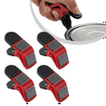 thumbnail image 5 of 4PCS Magnetic Paint Brush Holder, Spill Prevention Tin Opener Light Weight DIY Tool Multipurpose Holder Paint Can Opener,4 * Holder Clip,Red, 5 of 8