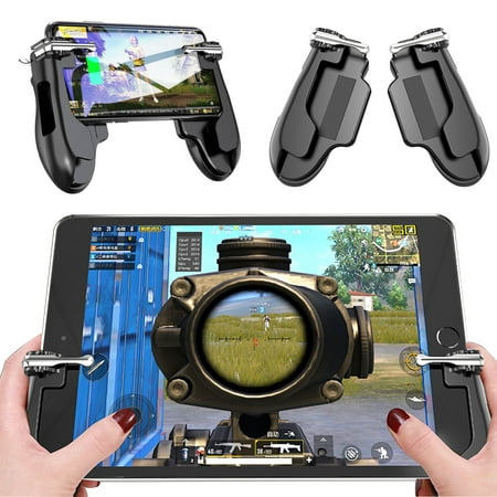 Controller for PUBG Mobile, TSV Sensitive Shoot Aim Gamepad Trigger for PUBG/Knives Out, Support 4.5-12.9 inch Tablet & Smartphone, Gift for Kids and (Best Shooting Games For Tablet)
