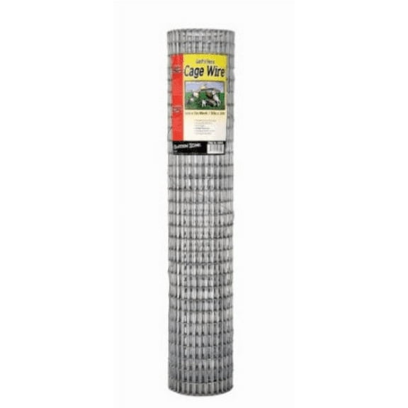 Garden Zone Garden Zone 403010 16-Gauge Galvanized Cage Wire Fence, 30" x 10'