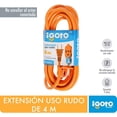 thumbnail image 4 of Extensión uso rudo naranja exterior 16Awg 4 metros naranja 4M Igoto USO RUDO NARANJA, 4 of 4