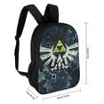 thumbnail image 2 of The Legend of Zelda Daypack 17 Inch Schoolbag Backpack Rucksack Large Capacity Shoulder Bag Travel Bags Students Bookbag, 2 of 8