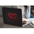 thumbnail image 5 of KSK KAISHEK Hard Shell Cover Compatible MacBook Air 13" with Retina Display and Touch ID USB Type-C Model: A2337 m1/A2179/A1932 (Rose series 0259), 5 of 5