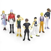 Mobile Suit Gundam Wing Hero Collection 7 Figure Set Bandai 1995 #11691 NRFB