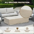 thumbnail image 4 of Naga Bahna Propane Fire Pit Table, 56-Inch Outdoor Gas Fire Table 50,000BTU– Modern Rectangle Firepit for Patio, Garden, and Backyard, 4 of 5