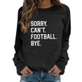 thumbnail image 1 of Gibobby Sudaderas para mujer oferta Mujer Manga Larga Ligero Sudadera Tops(Negro,XG), 1 of 5