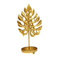 thumbnail image 4 of Hollow Iron CRAFETS Leaf Shape Hanging Jewelry Organizer Display Rack for Home Ornaments Desktop Bathroom Countertop Necklace Bracelet Decoration -, 4 of 8