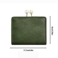 thumbnail image 3 of Slim Student Short Small Wallet Fashion Zipper Card Bag Korean Version Cute Ladies Pocket Purse Portable Storage Bag Ladies Gift Birthday Gift Purse, 3 of 6
