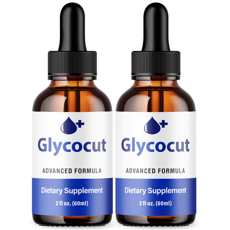 Glycocut Advanced Formula Drops Natural Support Supplement 60 Servings