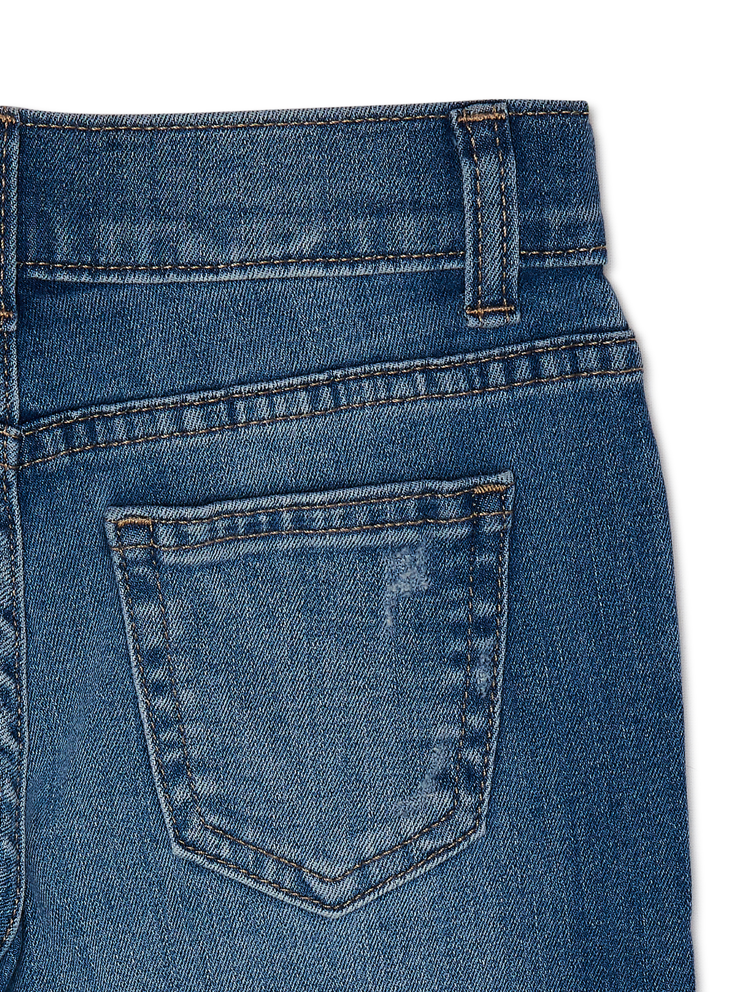 Wonder Nation Boys Straight Fit Denim Jeans photo 2