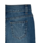 Wonder Nation Boys Straight Fit Denim Jeans, Sizes 4-18 & Husky