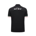 thumbnail image 3 of Automobili Lamborghini SC63 Hypercar Men's Team Polo Shirt - Black/White, 3 of 4
