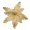 Golden, variant on KGJQ Artificial Flowers with Gold Powder & Beads, Multi-Color Glitter Christmas Flowers, Multi-Layered Fabric Petals, Bendable Stems for Holiday Decorations Home Shop Window