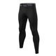 thumbnail image 1 of Pantalones deportivos para hombre - diseño con paneles, tecnología secado rápido, ajuste compresivo y transpirable. Ideal para entrenamiento, running o uso diario. Talla 3XL, color negro. #6030, 1 of 7