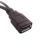 thumbnail image 3 of Cable Extensión Divisor en Y Datos Alimentación Adicional USB 3.0 A Doble, 3 of 9