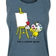 thumbnail image 3 of Dr. Seuss - Sam I Am Life Is A Blank Canvas - Women's Racerback Tank Top, 3 of 6
