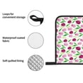 thumbnail image 4 of Fotbe Tulips Flowers for 4Pcs Oven Mitts and Pot Holders, 500℉ Heat Resistant Oven Mitts , Non-Slip Silicone Surface Safe for Baking, Cooking, BBQ, 4 of 6