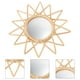 thumbnail image 3 of EeaseMX 1 espejo nórdico de tocador tejido de ratán, espejo decorativo, espejo artístico., 3 of 7