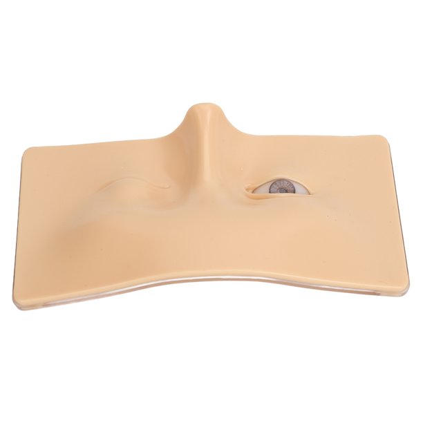 Tablero Facial De Práctica De Maquillaje, Tablero De Práctica Facial De Maquillaje De Ojos 3D Fácil Limpieza Abrir Cerrar Ojos Para Estudiantes De Maquillaje