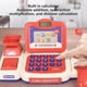 thumbnail image 5 of Juego de herramientas de juego de simulación de bricolaje | Juego de roles Registro de cajero | Juego realista de tienda de postres familiares | Plástico | Rojo Gris | Bordes redondeados seguros |, 5 of 6