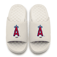 thumbnail image 2 of Unisex ISlide Cream Los Angeles Angels Primary Motive Slide Sandals, 2 of 5