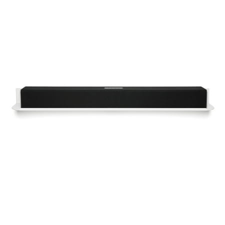 Hangman No Stud Sound Bar Shelf - SBS32-W - 32 - White - Solid Aluminum with Durable White Powder Coated Finish