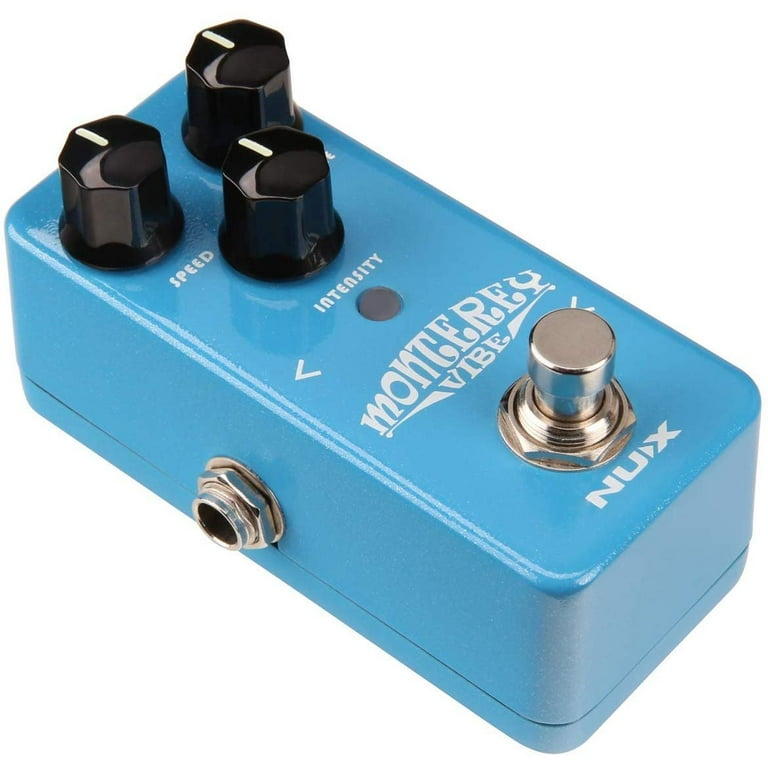 NUX Monterey Vibe Guitar Effects Pedal with an optional Tremolo